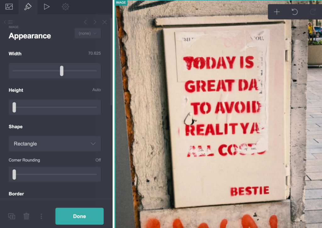How to use Carrd - Image Element
