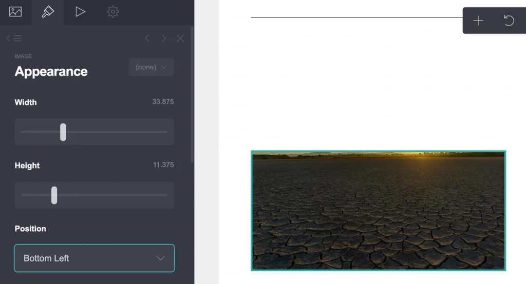 How to Change Image Position
