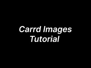 Carrd Images: How to Add, Resize & Style Images