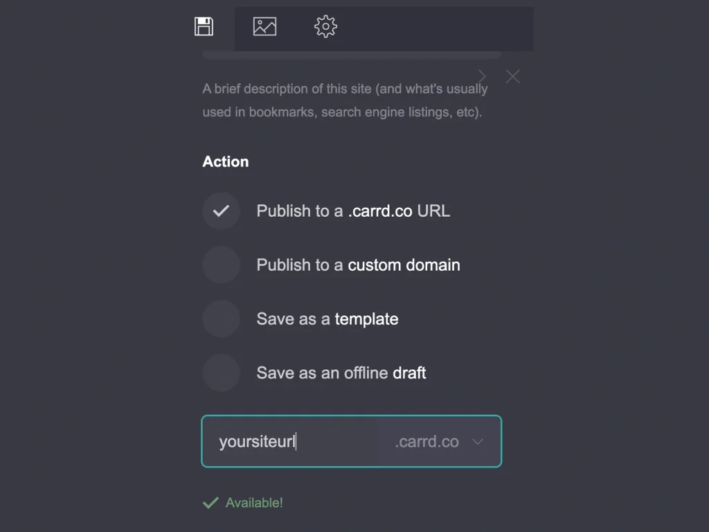 How to Make a Carrd Link