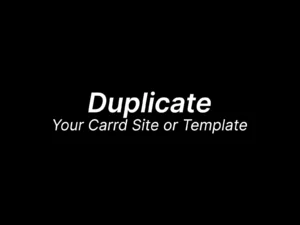 How to Duplicate a Carrd Site or Template: Complete Guide