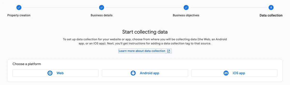 GA - Collecting Data