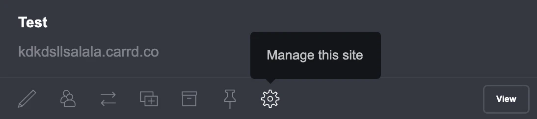 Carrd Google Analytics