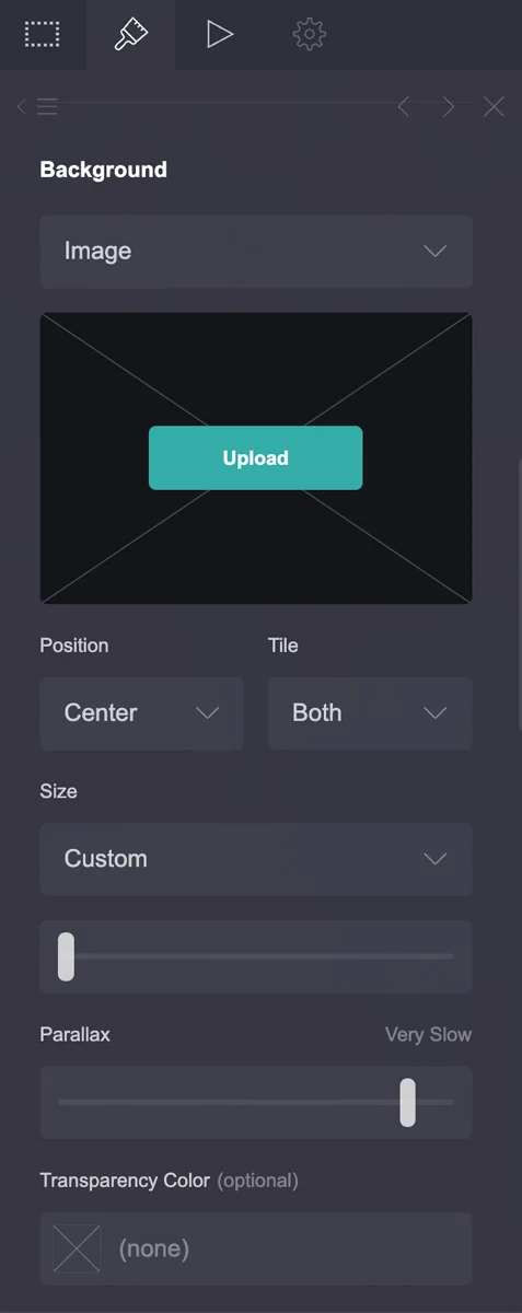 How to Add Parallax in Carrd