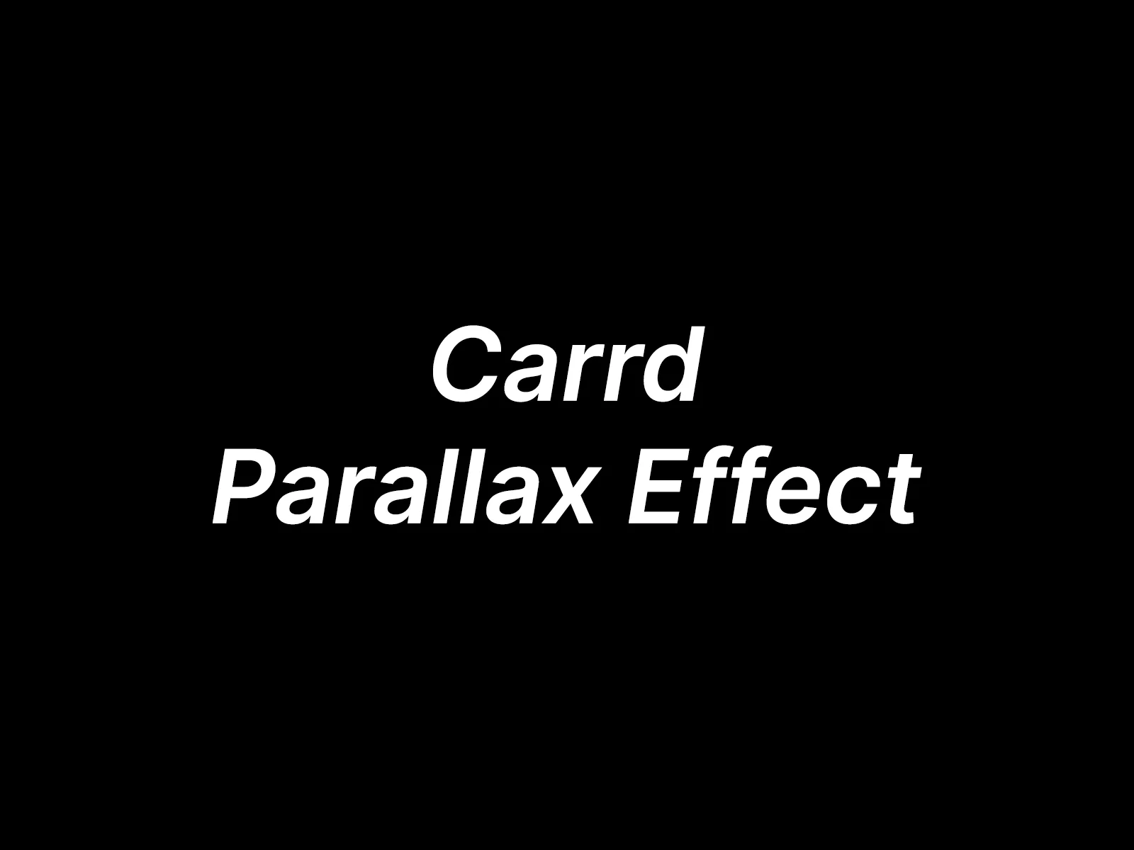 Carrd Parallax: How to Add a Parallax Effect to Your Site