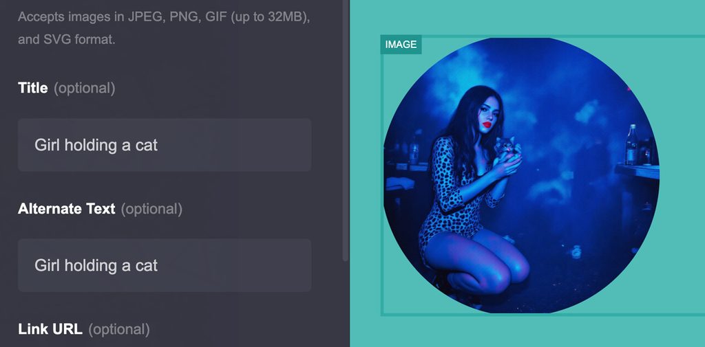 Carrd Image Alt Text