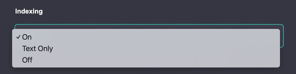 Carrd Indexing