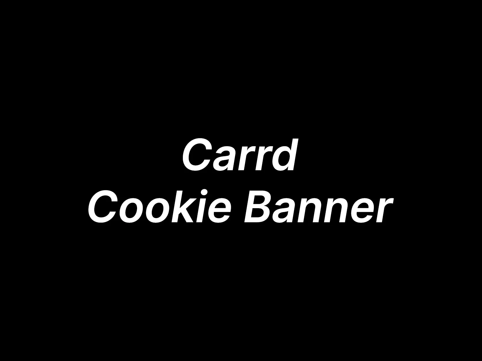 How to Add a Cookie Banner to Carrd