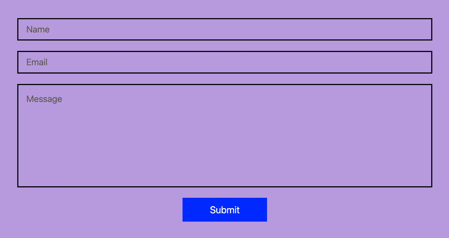 Carrd Form