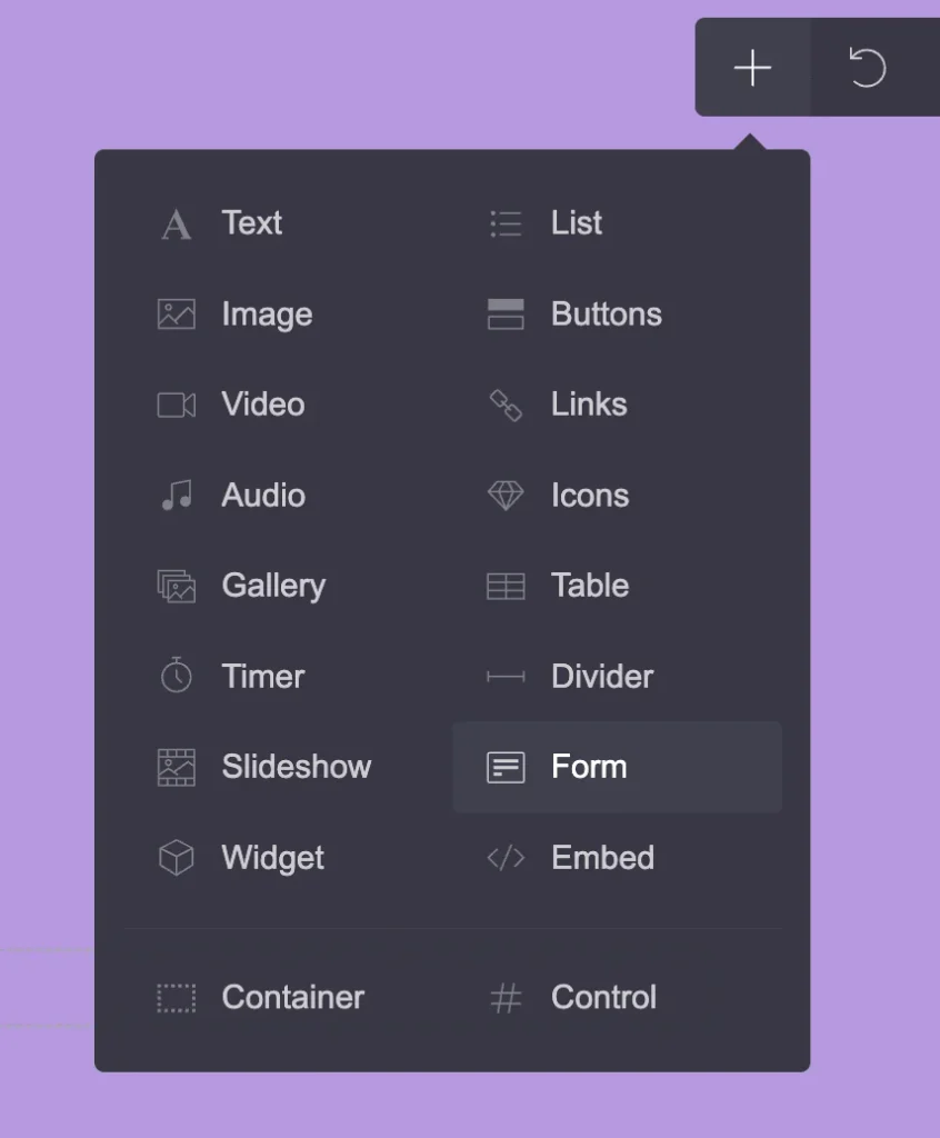How to Add a Carrd Form