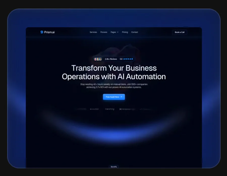 Prism framer template